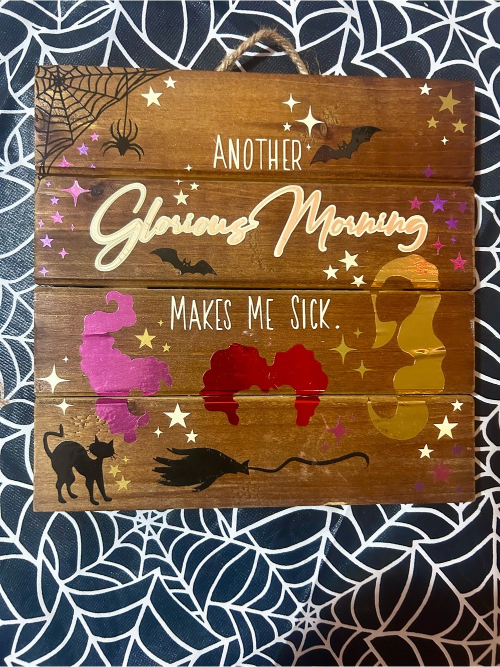 Hocus Pocus / Sanderson Sisters Wooden Wall Art